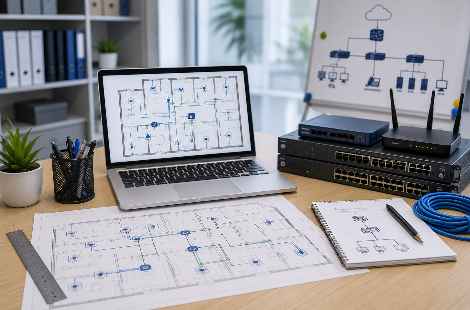 Network Designing And Layout Planning